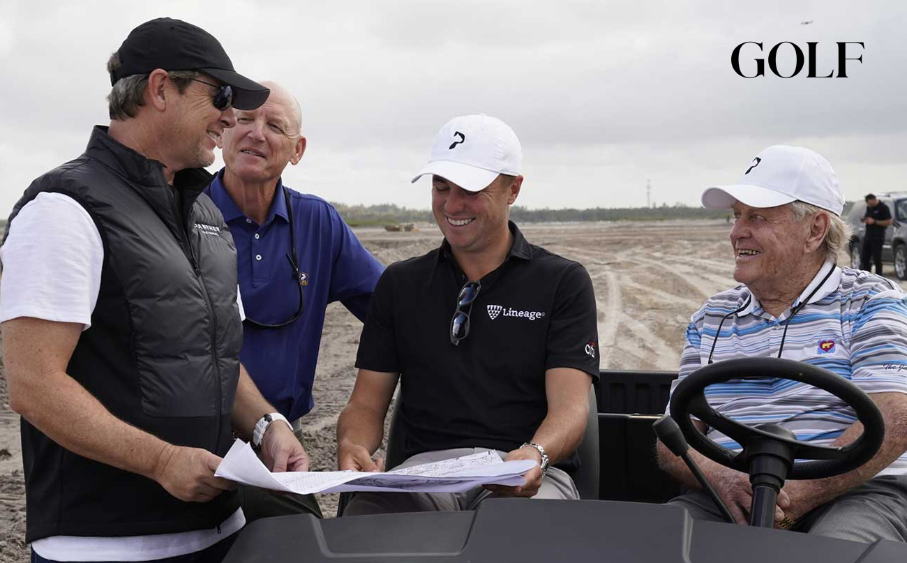 Justin Thomas, Jack Nicklaus collaborating on new golf-course design in South Florida