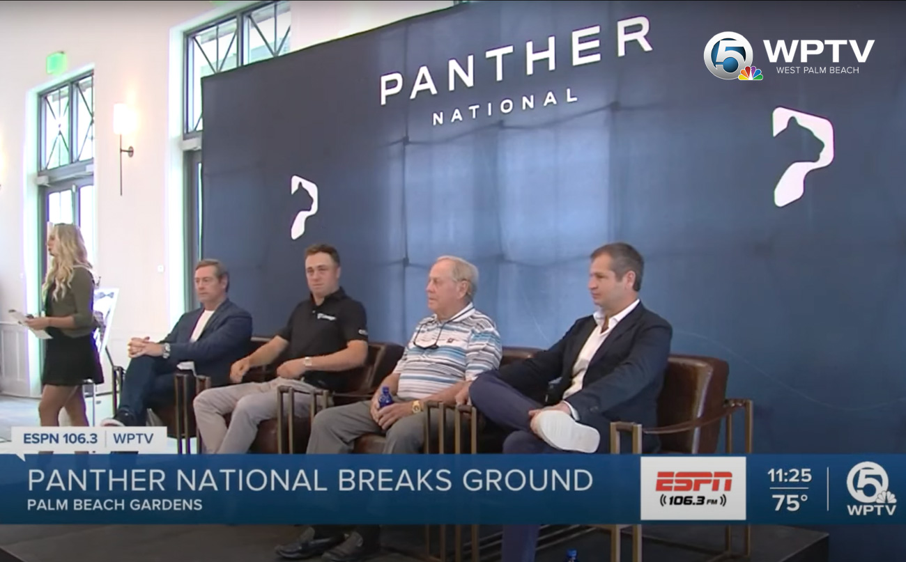 Jack Nicklaus and Justin Thomas lend their design skills to Panther National and their new community.